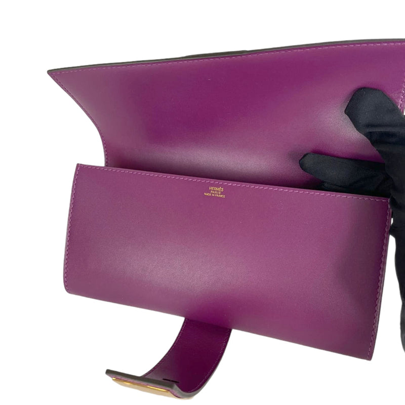 Medor leather clutch bag Hermès Pink in Leather - 3045532