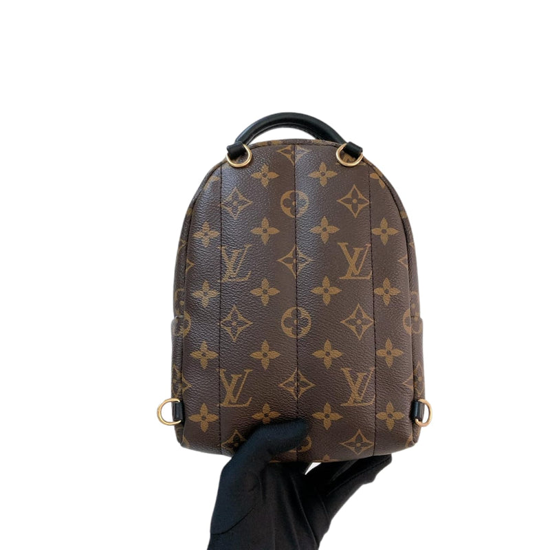 Louis Vuitton Mini Palm Spring Backpack Monogram Canvas GHW (New Versi