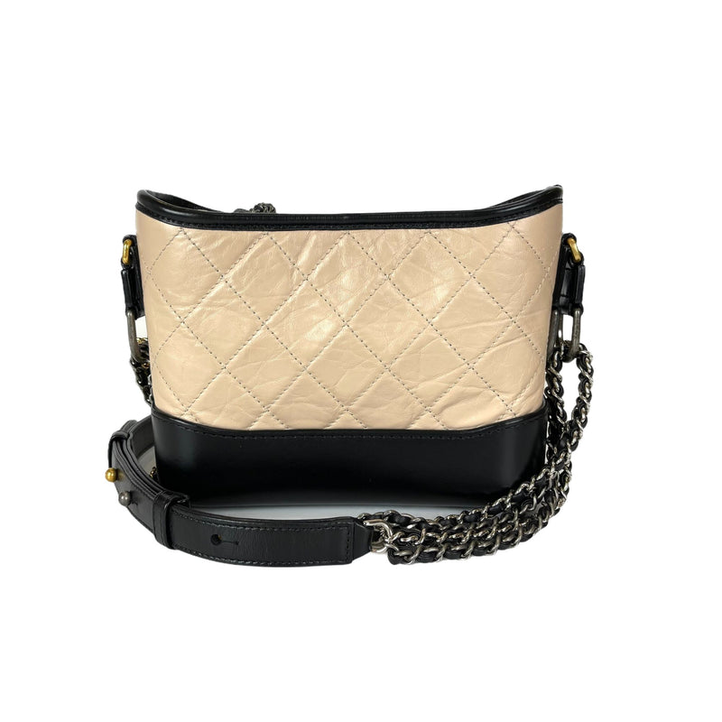 Chanel Beige Gabrielle Hobo Small Bag – The Closet