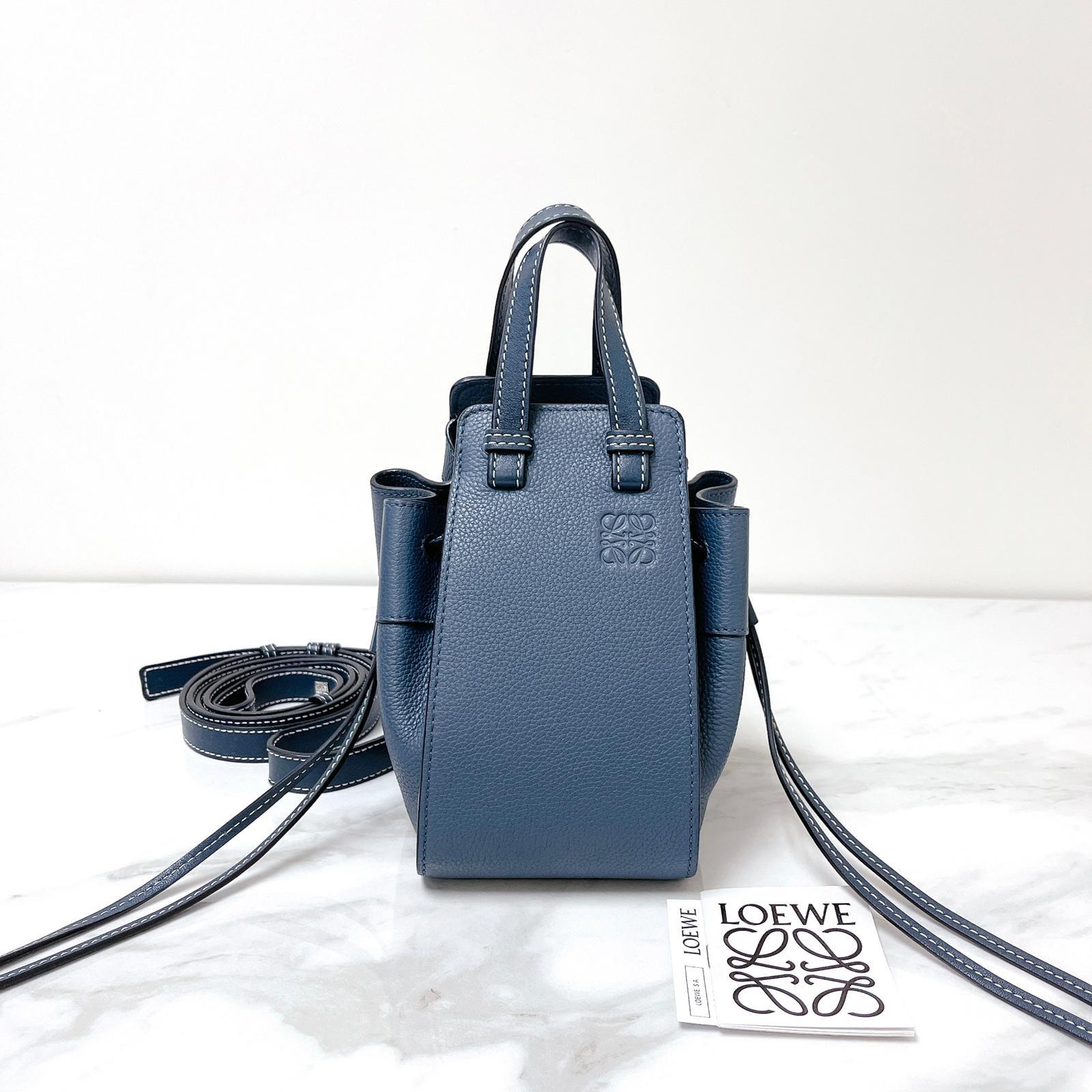 Hammock Mini Dark Blue Shoulder Bag