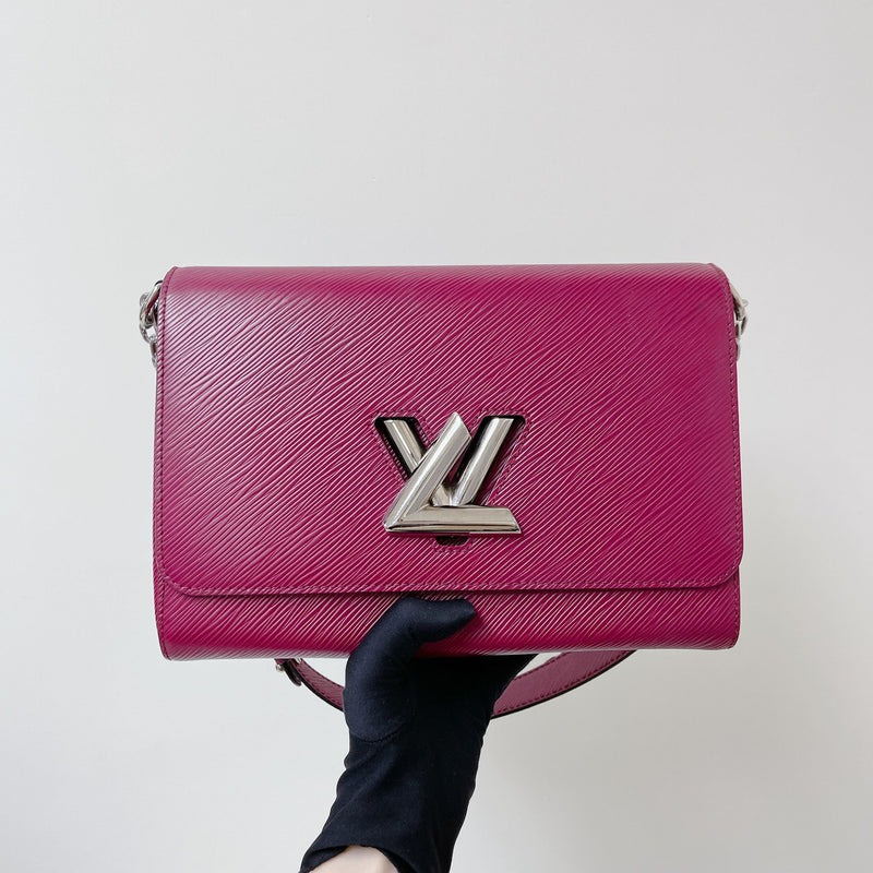 Louis Vuitton Damien Alma Hollywood pochette chain wallet fuschia