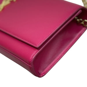 Monogram Cassandre Clutch Leather Hot Pink GHW