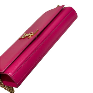 Monogram Cassandre Clutch Leather Hot Pink GHW