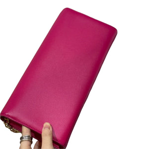 Monogram Cassandre Clutch Leather Hot Pink GHW