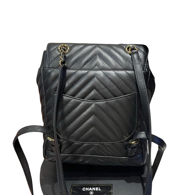 Small Chevron Urban Spirit Black GHW