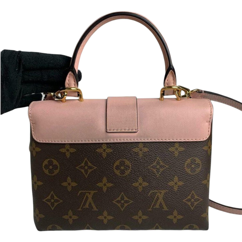 Louis Vuitton Locky BB Cross Body Bag Brown/Pink Leather/Canvas