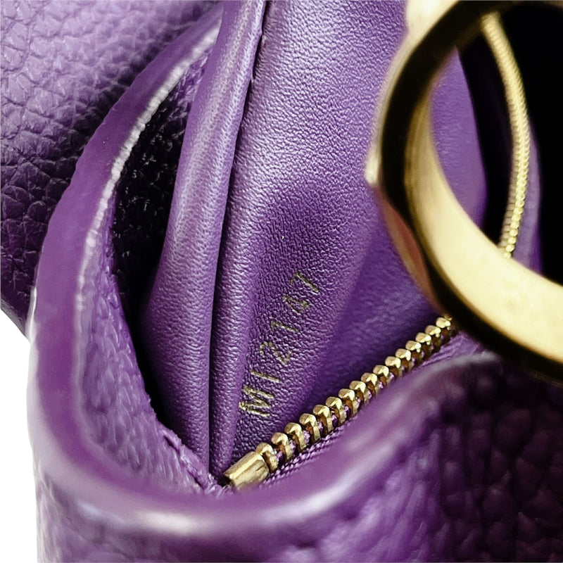 Louis Vuitton Magnolia Python Capucine BB Handle Bag – The Closet