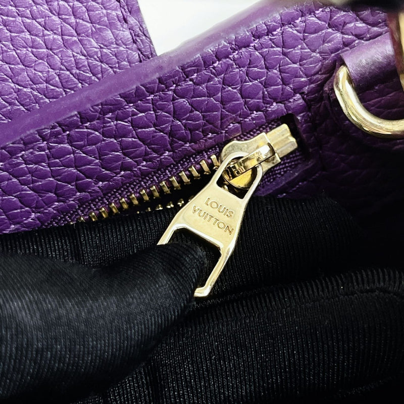 Louis Vuitton Purple Leather and Python Capucines BB Bag Louis Vuitton |  The Luxury Closet