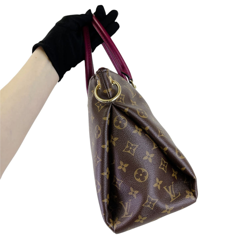 Louis Vuitton Aurore Monogram Canvas And Leather Pallas Chain Bag