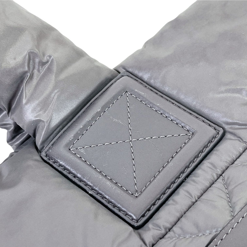 Large Cocoon Coco Quilted Nylon Grey SHW