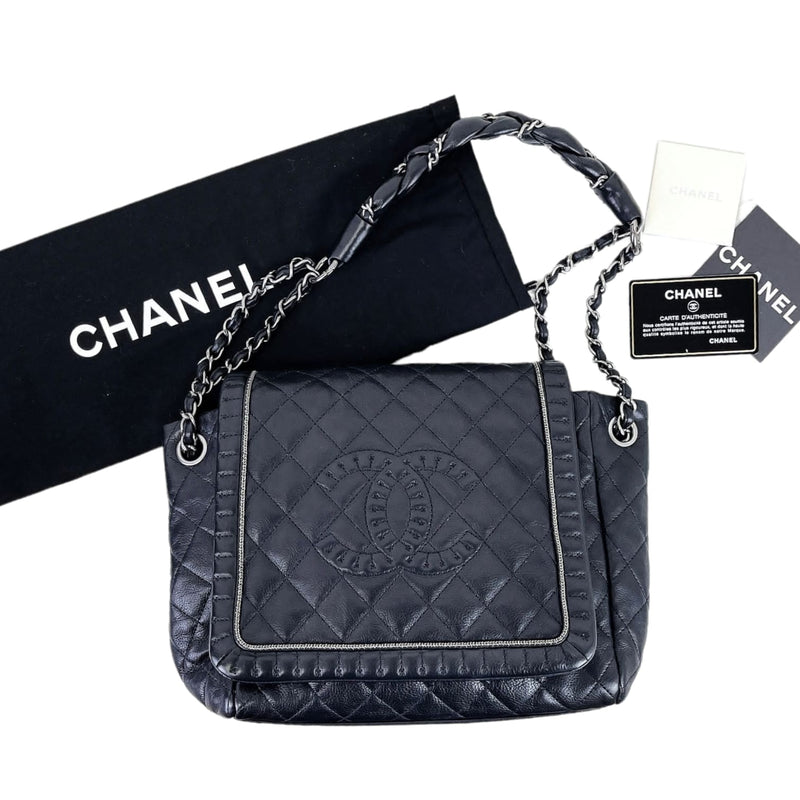 Chanel Large CC Enchained Accordion Shoulder Bag