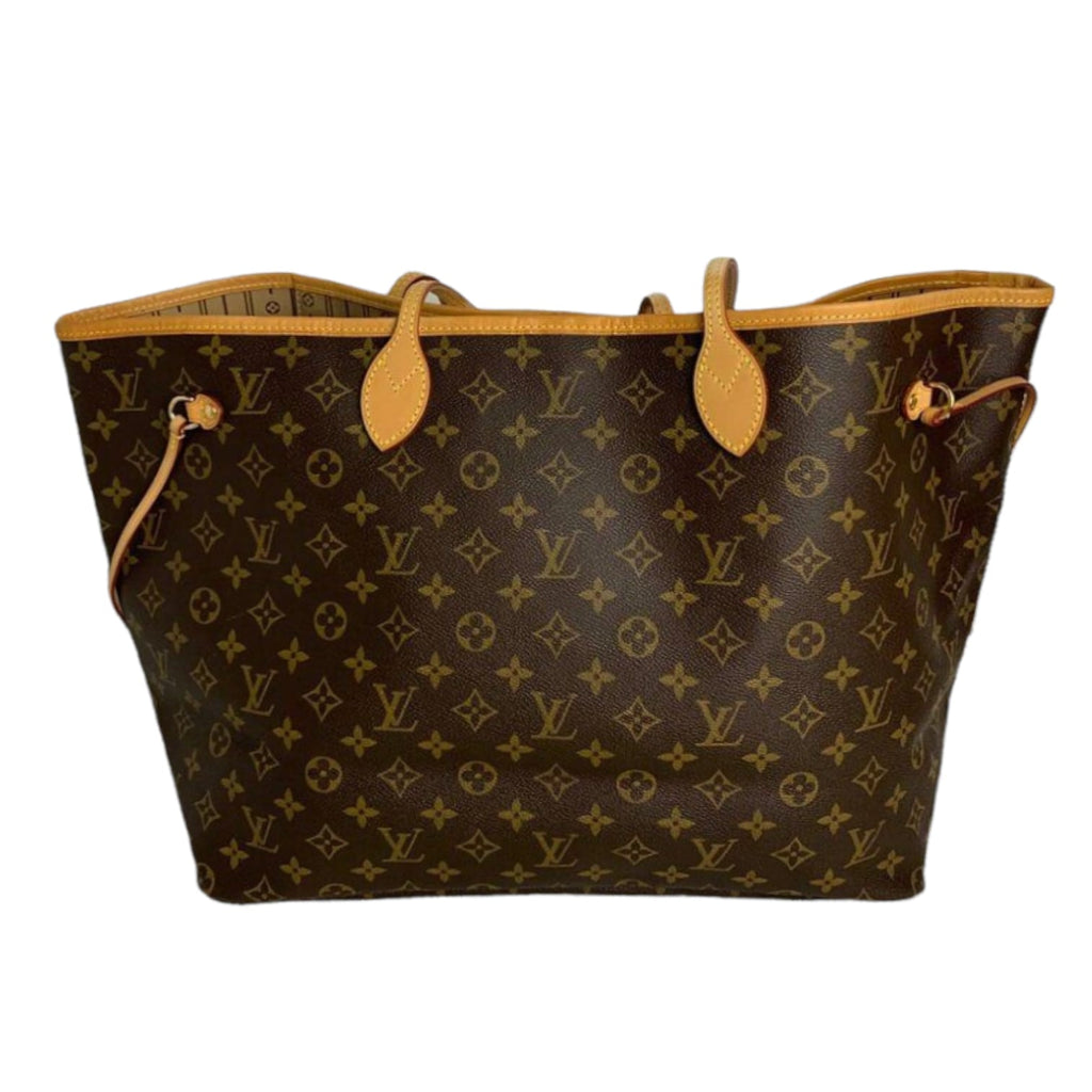 GM Neverfull Monogram Coated Canvas GHW