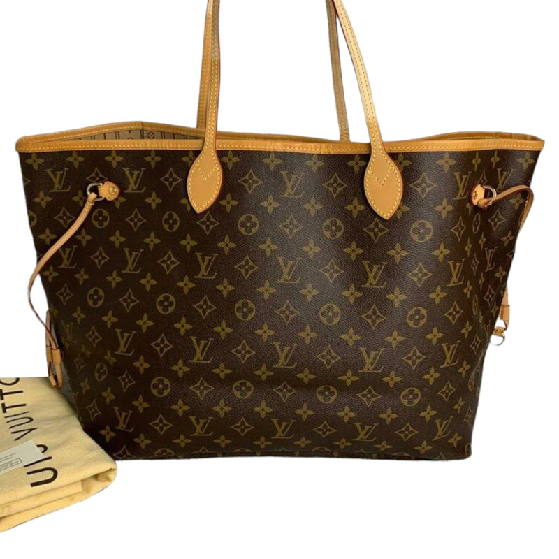 Monogram Neverfull GM Coated Canvas GHW