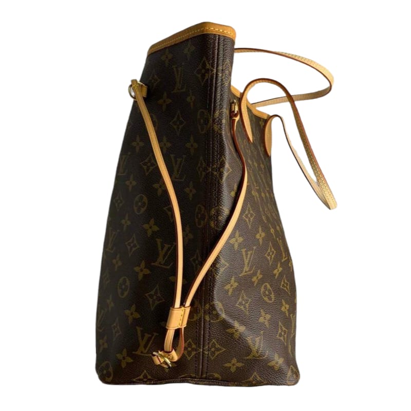 GM Neverfull Monogram Coated Canvas GHW