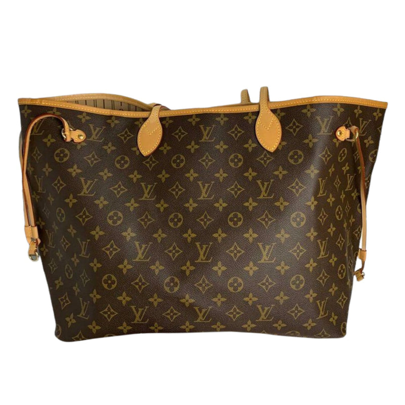 GM Neverfull Monogram Coated Canvas GHW