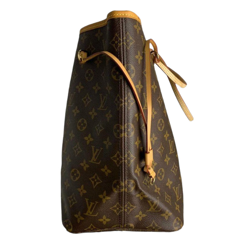 GM Neverfull Monogram Coated Canvas GHW