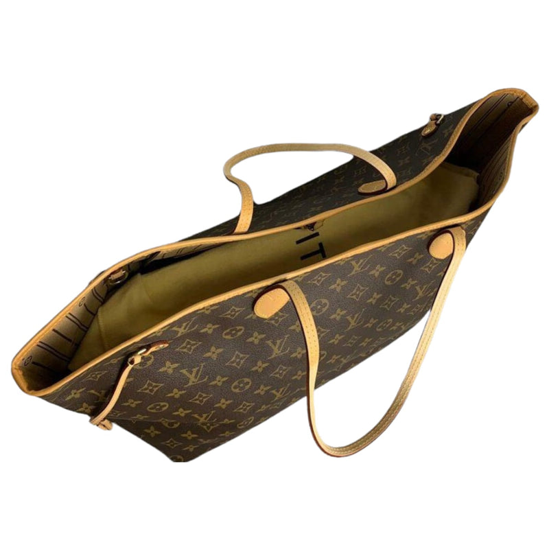 GM Neverfull Monogram Coated Canvas GHW