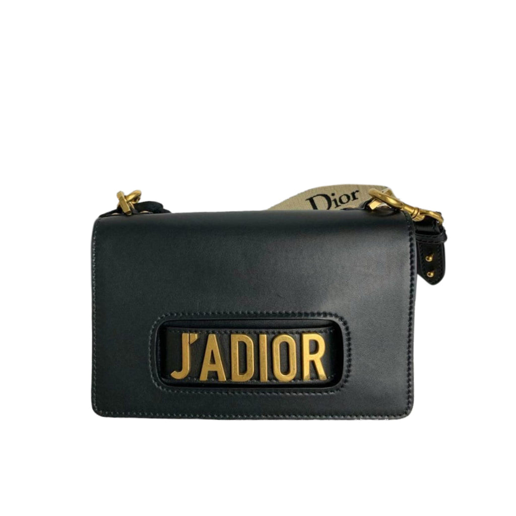 J'Adior Flap Bag with Chain and Extra Dior Strap GHW