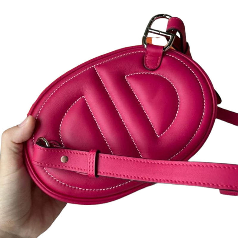 Hermes In The Loop Belt Bag Pink - NOBLEMARS