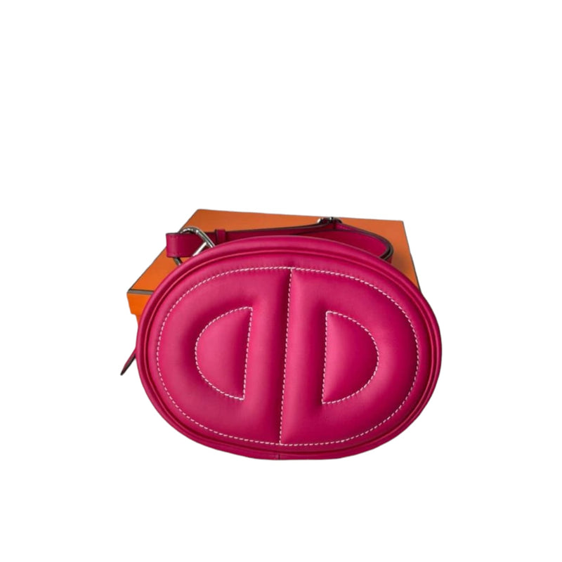 HERMES 2023 SS Unisex Calfskin Street Style 2WAY Leather Logo Belt Bags  (H078568CBAB) by RoyalBee- BUYMA