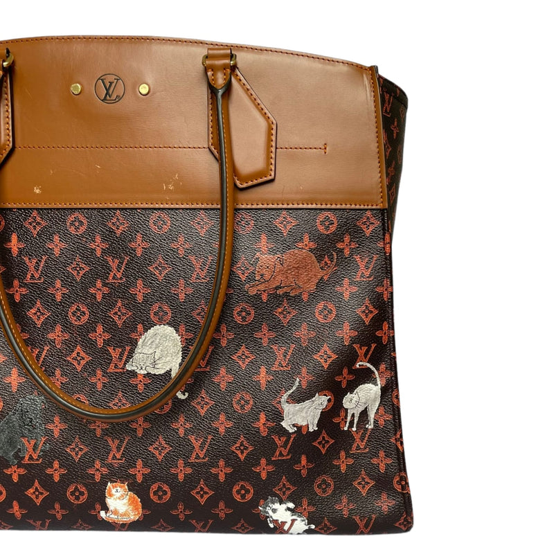 Louis Vuitton Monogram Catogram City Steamer Cabas XXL - Brown Totes,  Handbags - LOU619509
