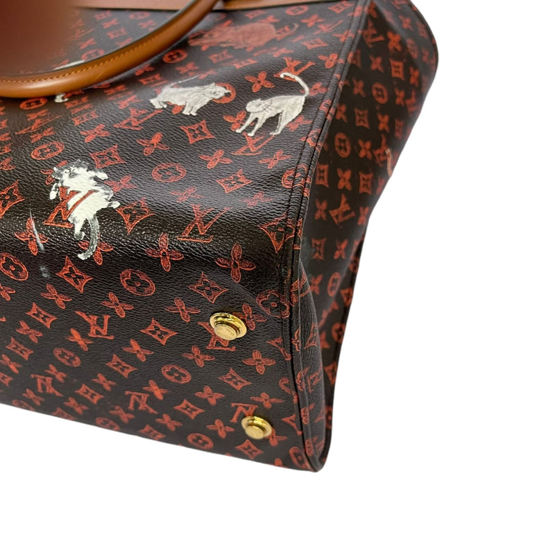Louis Vuitton Grace Coddington Catogram Speedy 30, Luxury, Bags