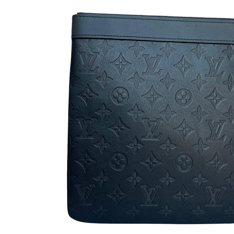 Louis Vuitton Mens Discovery Pochette Damier Infini Leather GM