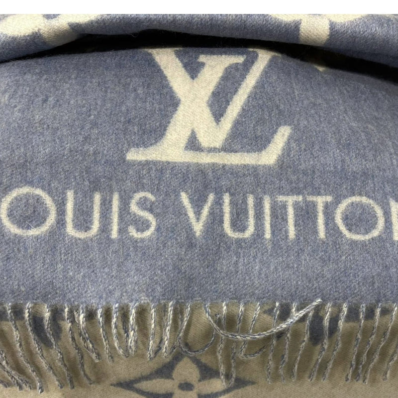 Louis Vuitton Cashmere Monogram Mini Reykjavik Scarf Brown