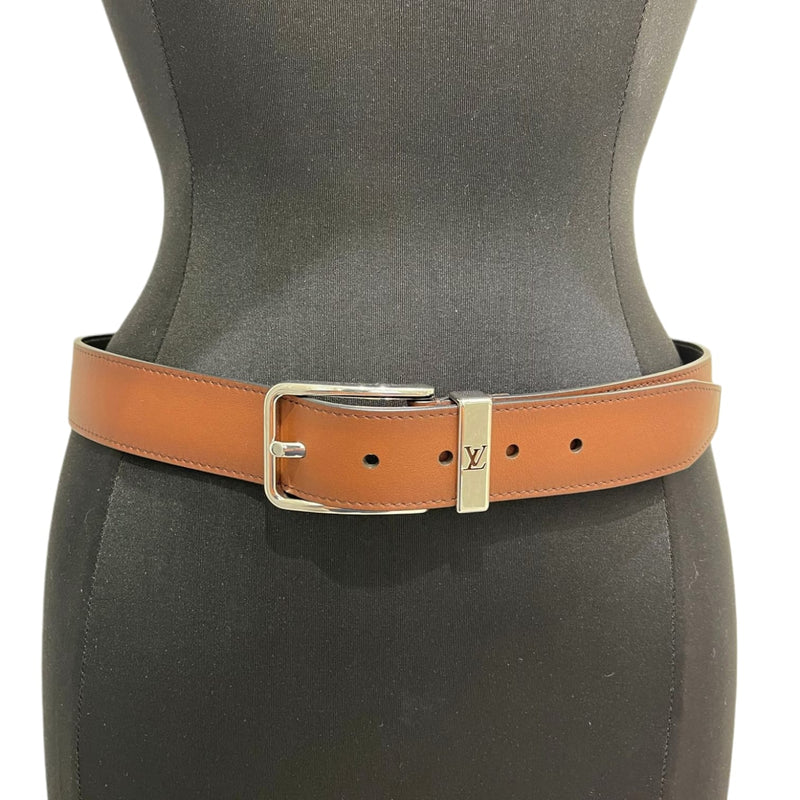 Louis Vuitton Pont Neuf 35mm Leather Belt