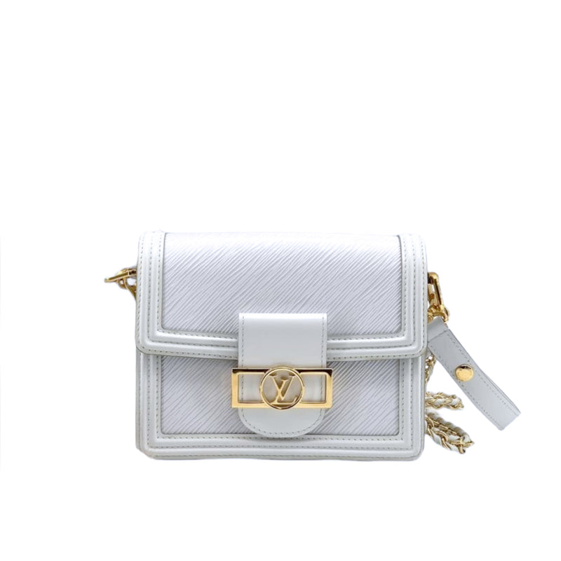 Louis Vuitton Mini Epi Dauphine - White Shoulder Bags, Handbags - LOU708611