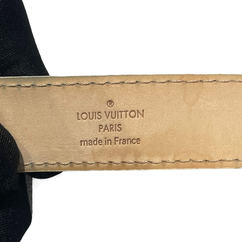 LOUIS VUITTON Damier Azur Mini 25mm Belt 75 30 528340