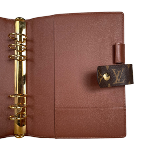 Monogram Large Agenda Cover