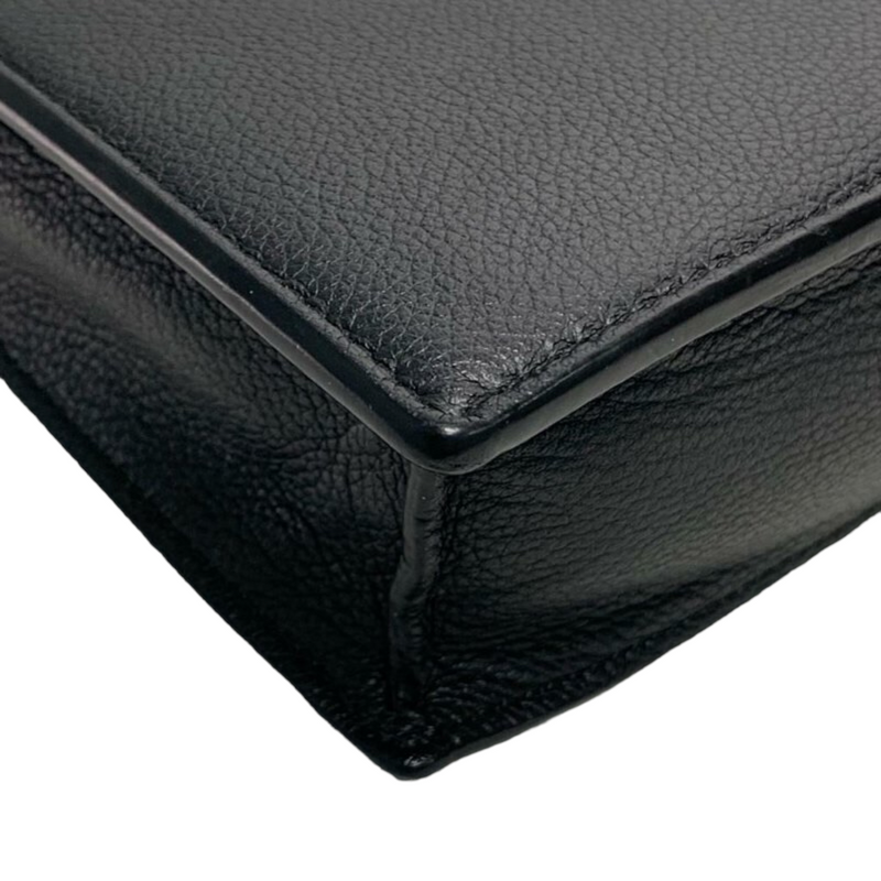 Louis Vuitton Black Leather MYLOCKME CHAIN POCHETTE pre-owned