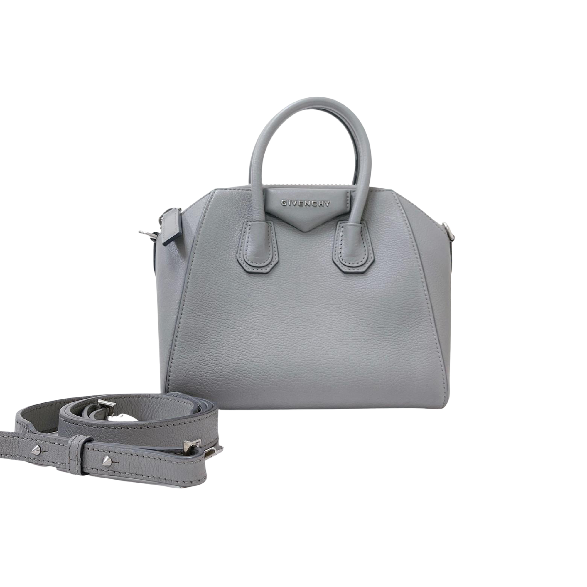 Antigona medium textured-leather tote