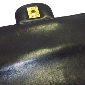 Vintage Single Flap Jumbo XL Black