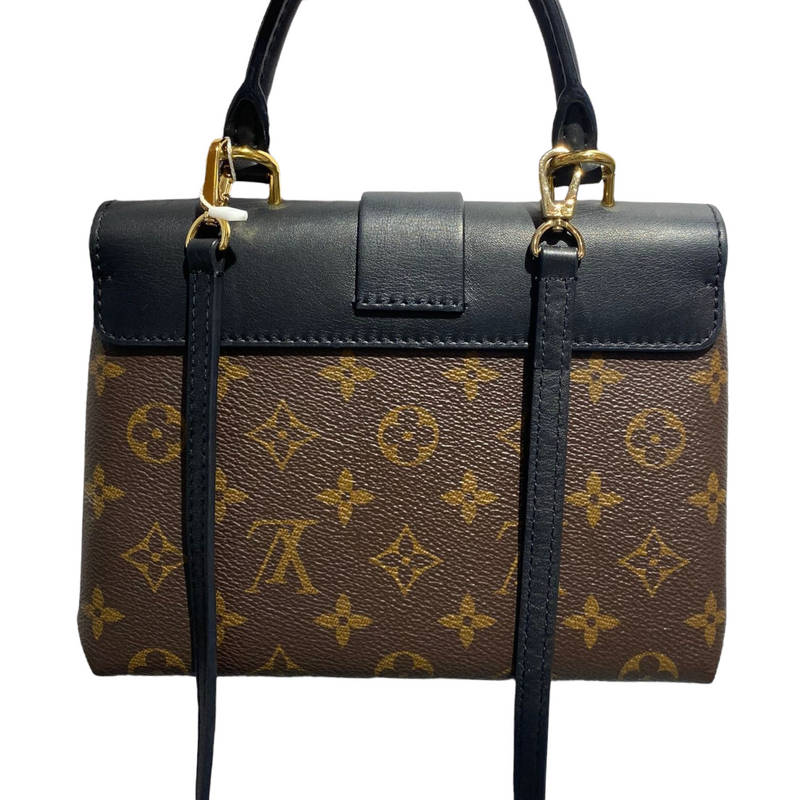 Louis Vuitton Locky BB Flap Bag Monogram Black GHW. Original SGD3150.