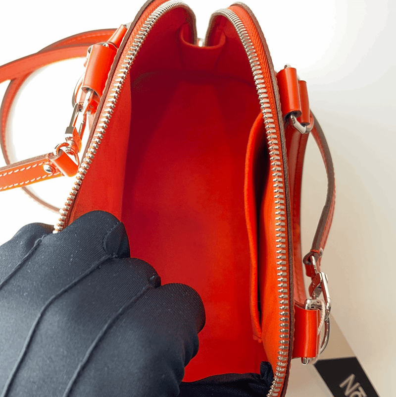 Louis Vuitton Alma Handbag Epi Leather BB Orange 223943104