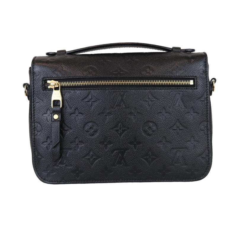 Louis Vuitton Pochette Metis Black Monogram Empreinte Leather - A World Of  Goods For You, LLC