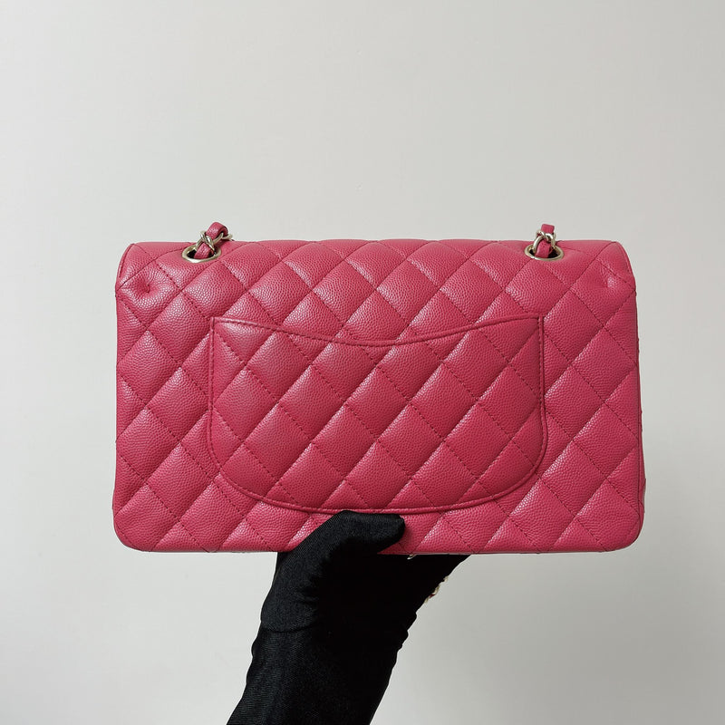 Classic Double Flap Medium Caviar Pink GHW