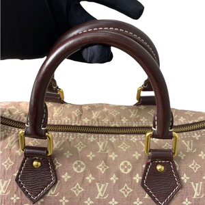 Ldylle Monogram Speedy Bandouliere 30 Brown