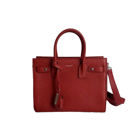 Sac De Jour Baby Pebbled Red SHW