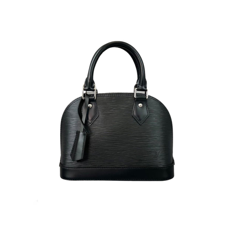 Louis Vuitton Black EPI Alma PM Handbag Satchel at 1stDibs  louis vuitton  black purse louis vuitton satchel louis vuitton black satchel