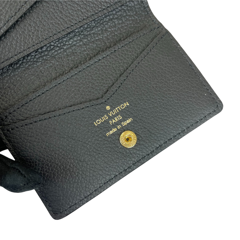 Louis Vuitton Trunk Multicartes Card Holder Black Epi