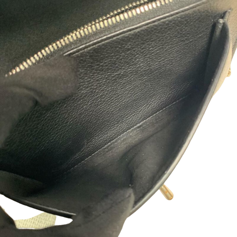 Louis Vuitton Mylockme Chain Pochette Leather Black 5788698