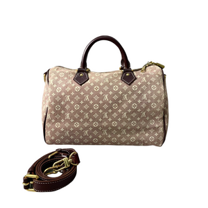 Ldylle Monogram Speedy Bandouliere 30 Brown