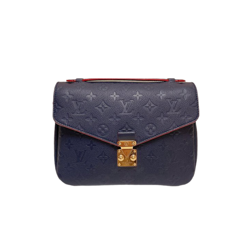 Monogram Empreinte Pochette Metis Leather Marine Blue GHW