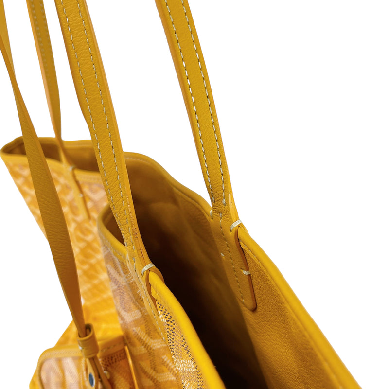 Goyard Yellow St. Louis GM Tote Bag, Designer Brand, Authentic Goyard