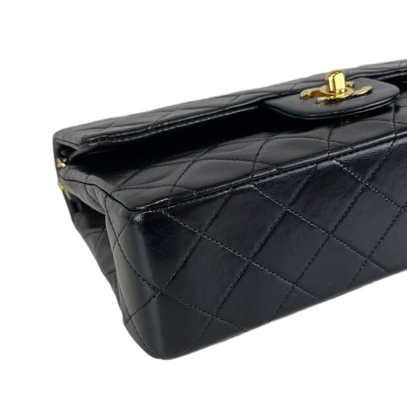 Classic Flap Small Lambskin Black GHW