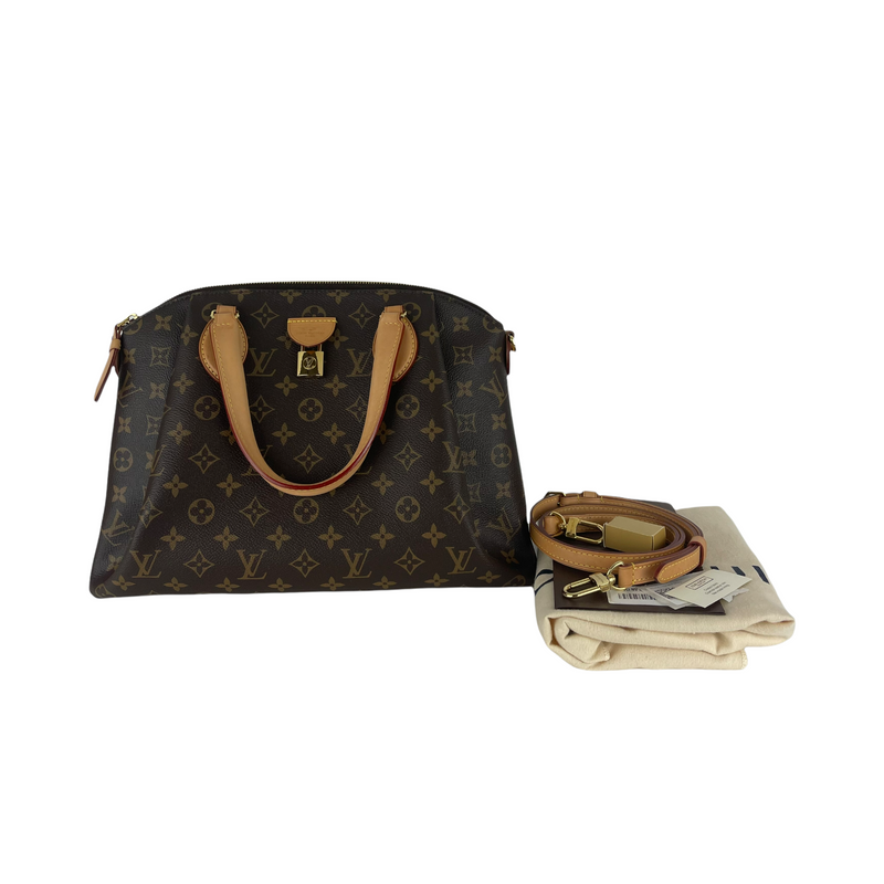 Louis Vuitton Rivoli Bag MM Monogram Brown
