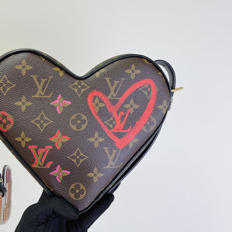 Louis Vuitton Fall In Love Sac Coeur Heart Bag Monogram Limited Edition